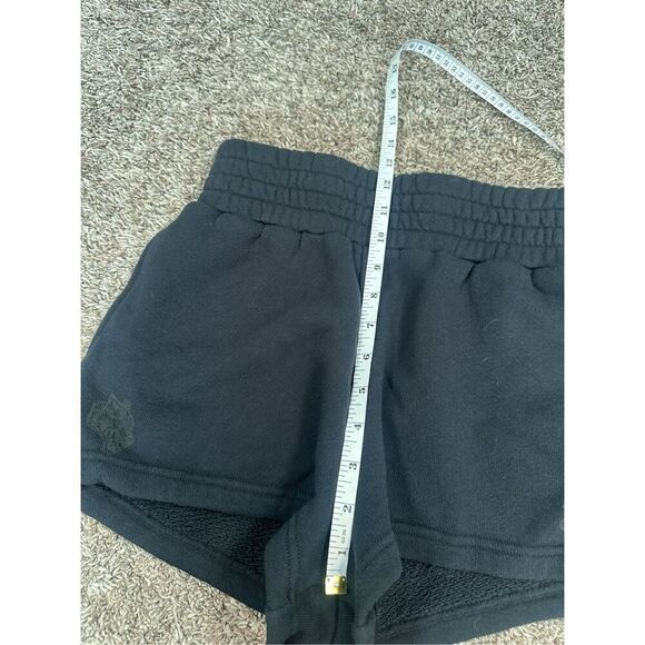 Darc Sport SHE Chopper Appliqué Everson Sweat Shorts Black Size XS Terry Cloth - Picture 9 of 14